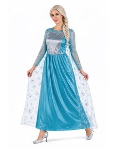 Déguisement Princesse des Glaces Taille M - de haute qualité, idéal pour le carnaval, les fêtes à thème et les événements spécia